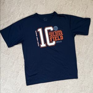 Nike Dri-Fit Soldier Field 10 Mile Short Sleeve T-shirt, Medium, New condition